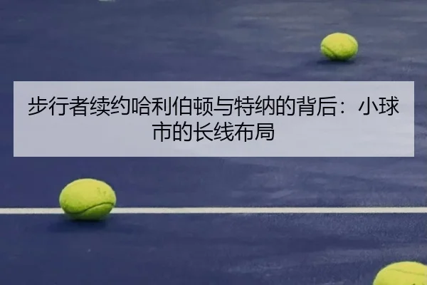 步行者续约哈利伯顿与特纳的背后：小球市的长线布局